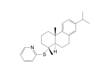13-Isopropyl-4.alpha.-(2'-pyridylthio)-18-norpodocarpa-8,11,13-triene