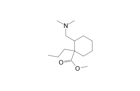 Methyl 2-[(dimethylamino)methyl]-1-n-propylcyclohexane-1-carboxylate