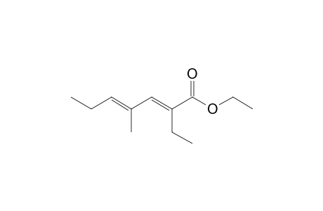 Ethyl 2-ethyl-4-methyl-2,4-heptadienoate