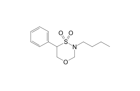 3-n-Butyl-5-phenyltetrahydro-1,4,3-oxathiazine 4,4-dioxide