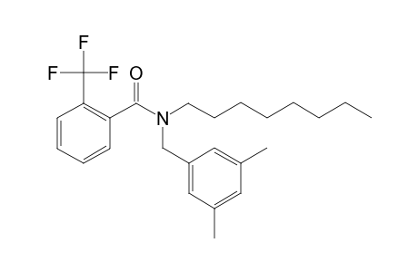 Benzamide, 2-trifluoromethyl-N-(3,5-dimethylbenzyl)-N-octyl-