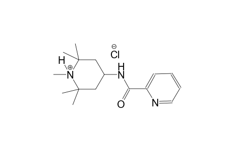 1,2,2,6,6-pentamethyl-4-[(2-pyridinylcarbonyl)amino]piperidinium chloride