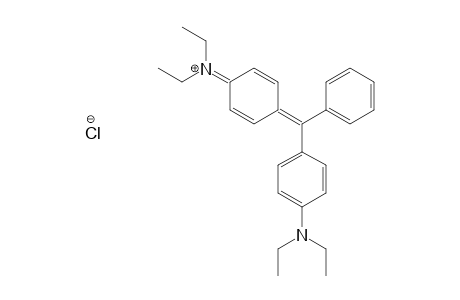 Ethanaminium, N-[4-[[4-(diethylamino)phenyl]phenylmethylene]2,5-cyclohexadien-1-ylidene]-N-ethyl-, chloride