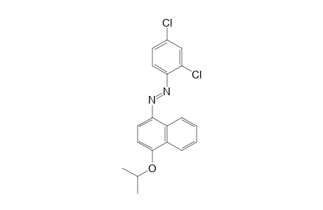 Diazene, 1-(2,4-dichlorophenyl)-2-[4-(1-methylethoxy)-1-naphthalenyl]-