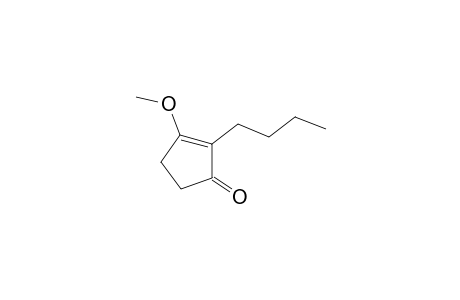 2-Cyclopenten-1-one, 2-butyl-3-methoxy-