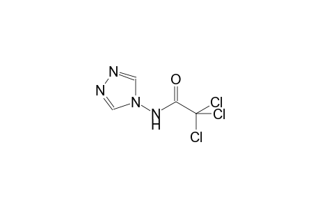 2,2,2-trichloro-N-(4H-1,2,4-triazol-4-yl)acetamide