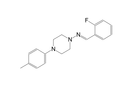 1-piperazinamine, N-[(E)-(2-fluorophenyl)methylidene]-4-(4-methylphenyl)-