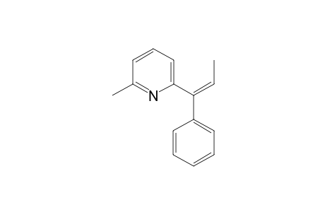 (Z)-2-Methyl-6-(1-phenylprop-1-en-1-yl)pyridine