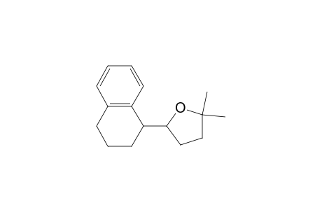 2,2-Dimethyl-5-(1,2,3,4-tetrahydronaphthalen-1-yl)oxolane