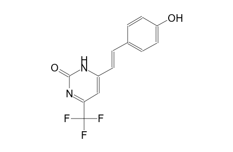 2(3H)-pyrimidinone, 4-[(E)-2-(4-hydroxyphenyl)ethenyl]-6-(trifluoromethyl)-
