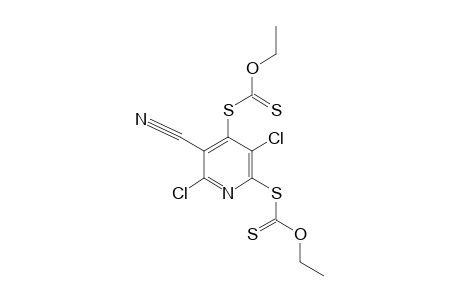 S,S'-(2,5-DICHLORO-3-CYANOPYRIDYL)-4,6-BIS-[ETHYLXANTHATE]