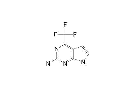 2-AMINO-4-TRIFLUOROMETHYL-PYRROLO-[2,3-D]-PYRIMIDINE