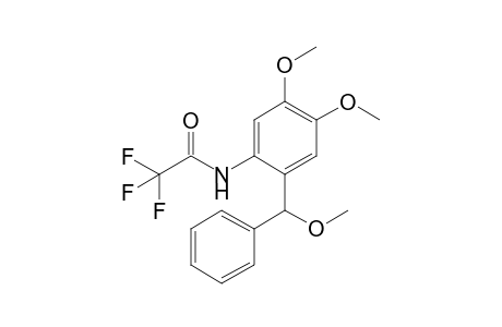 N-[4,5-dimethoxy-2-[methoxy(phenyl)methyl]phenyl]-2,2,2-trifluoro-acetamide