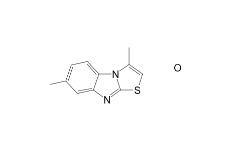 3,7-Dimethyl[1,3]thiazolo[3,2-a]benzimidazole Monohydrate