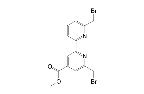 4-CARBOMETHOXY-6,6'-BIS-(BrOMOMETHYL)-2,2'-BIPYRIDINE