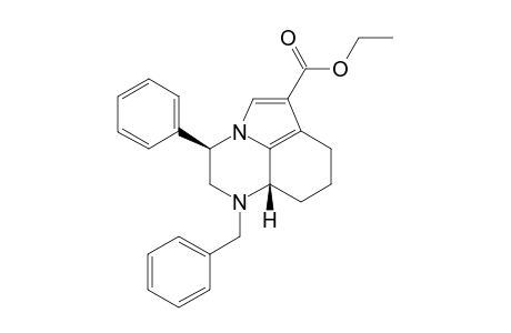 Ethyl (3R,9aS)-1-benzyl-3-phenyl-2,3,7,8,9,9a-hexahydro-1H-pyrrolo[1,2,3-de]quinoxaline-6-carboxylate