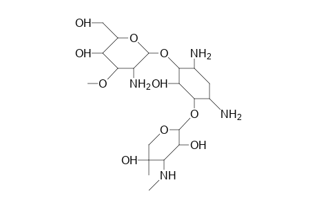 O-2-Amino-2-deoxy-3-O-methyl.beta.-D-mannopyranosyl-(1-4)-garamine