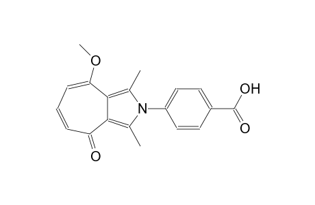 4-(4-methoxy-1,3-dimethyl-8-oxocyclohepta[c]pyrrol-2(8H)-yl)benzoic acid
