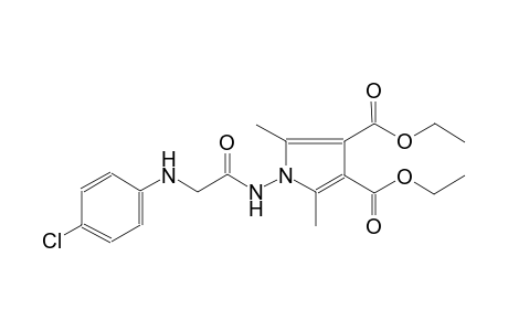diethyl 1-{[(4-chloroanilino)acetyl]amino}-2,5-dimethyl-1H-pyrrole-3,4-dicarboxylate