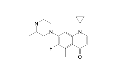 Grepafloxacin -CO2