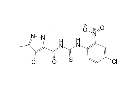N-[(4-chloro-1,3-dimethyl-1H-pyrazol-5-yl)carbonyl]-N'-(4-chloro-2-nitrophenyl)thiourea