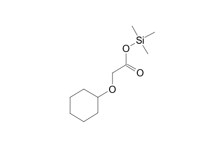 2-(Cyclohexyloxy)acetic acid, tms