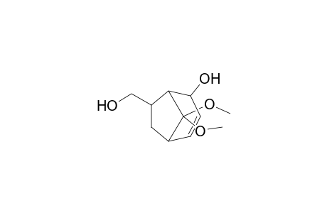 7-Hydroxymethyl-8,8-dimethoxybicyclo[3.2.1]oct-3-en-2-ol