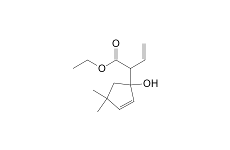 2-Cyclopentene-1-acetic acid, .alpha.-ethenyl-1-hydroxy-4,4-dimethyl-, ethyl ester