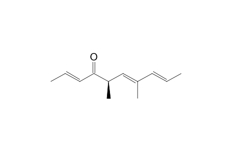 (2E,5R,6E,8E)-5,7-dimethyl-4-deca-2,6,8-trienone