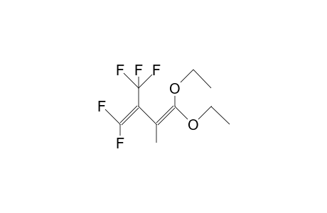 1,1-Diethoxy-4,4-difluoro-3-trifluoromethyl-2-methyl-1,3-butadiene