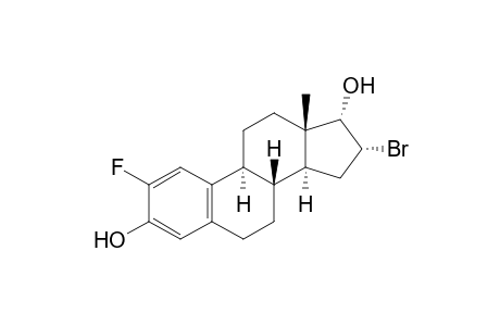 (8R,9S,13S,14S,16R,17S)-16-bromanyl-2-fluoranyl-13-methyl-6,7,8,9,11,12,14,15,16,17-decahydrocyclopenta[a]phenanthrene-3,17-diol