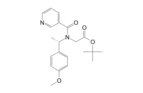[[(S)-1-(4-METHOXYPHENYL)-ETHYL]-(PYRIDINE-3-CARBONYL)-AMINO]-ACETIC-ACID-TERT.-BUTYLESTER