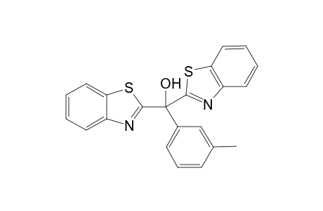 Bis(1,3-benzothiazol-2-yl)(3-methylphenyl)methanol