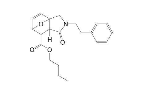 butyl (1S,5R,7R)-4-oxo-3-(2-phenylethyl)-10-oxa-3-azatricyclo[5.2.1.0~1,5~]dec-8-ene-6-carboxylate