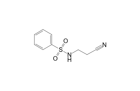 Benzenesulfonamide, N-(2-cyanoethyl)-