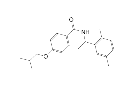 N-[1-(2,5-dimethylphenyl)ethyl]-4-isobutoxybenzamide