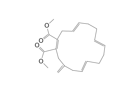 1,4,8,12-Cyclohexadecatetraene-1,2-dicarboxylic acid, 15-methylene-, dimethyl ester, (Z,E,E,E)-