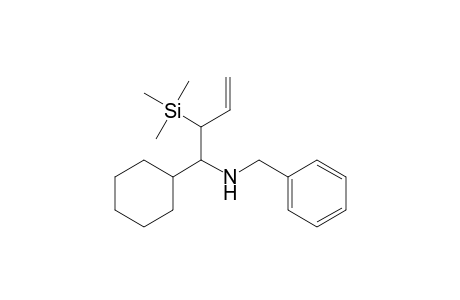 syn-N-Benzyl-1-cyclohexyl-2-(trimethylsilyl)-3-butenylamine