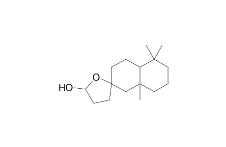 Decahydro-5',5',8'a-trimethyl-spiro[furan-2(3H),2'(1'H)-naphthalen]-5-ol