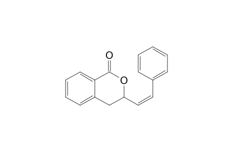 3-[(Z)-2-phenylethenyl]-3,4-dihydro-1H-2-benzopyran-1-one