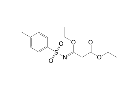 3-Ethoxy-3-(toluene-4-sulfonylimino)-propionic acid ethyl ester