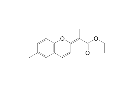 (E)-ethyl 2-(6-methyl-2H-chromen-2-ylidene)propanoate