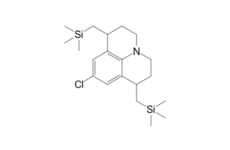 9-Chloro-1,7-bis[(trimethylsilyl)methyl]-2,3,6,7-tetrahydro-1H,5H-pyrido[3,2,1-ij]quinoline