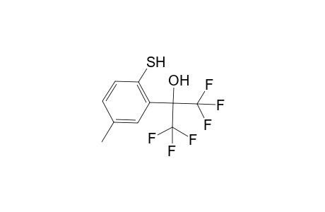1,1,1,3,3,3-hexafluoro-2-(2-mercapto-5-methyl-phenyl)propan-2-ol