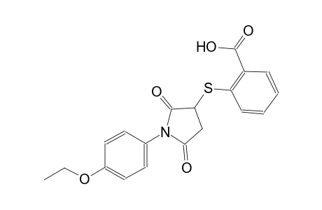 benzoic acid, 2-[[1-(4-ethoxyphenyl)-2,5-dioxo-3-pyrrolidinyl]thio]-