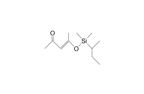 2-Butyl-dimethyl-silyl-acetylacetonate (trans)