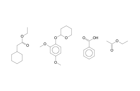 BENZOIC ACID, 2-[2,4-DIMETHOXY-5-(TETRAHYDROPYRAN-2-YLOXY)PHENYL]-3,5-BISETHOXYCARBONYLMETHYLCYCLOHEXYL ESTER