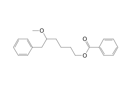 5-Methoxy-6-phenylhexyl benzoate