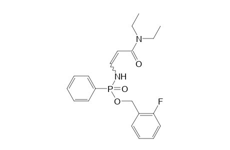 (E,Z)-P-2-Fluorobenzyl-P-phenyl-N-(N,N-diethylacrylamide)phosphonamide