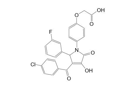 acetic acid, [4-[3-(4-chlorobenzoyl)-2-(3-fluorophenyl)-2,5-dihydro-4-hydroxy-5-oxo-1H-pyrrol-1-yl]phenoxy]-